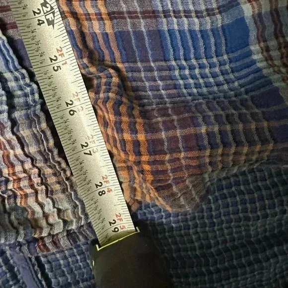 Anthropologie Holding Horses Dress Tunic Plaid Hi-Lo Button Up Womens S - Picture 6 of 11